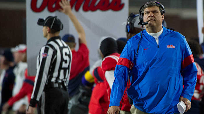 Matt Luke Fired Ole Miss 4-8